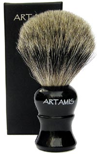 Black Pure Badger Brush SHV24 