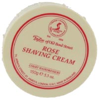 Taylor's Rose shaving cream pot