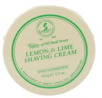 Taylor's Lemon & Lime shaving cream